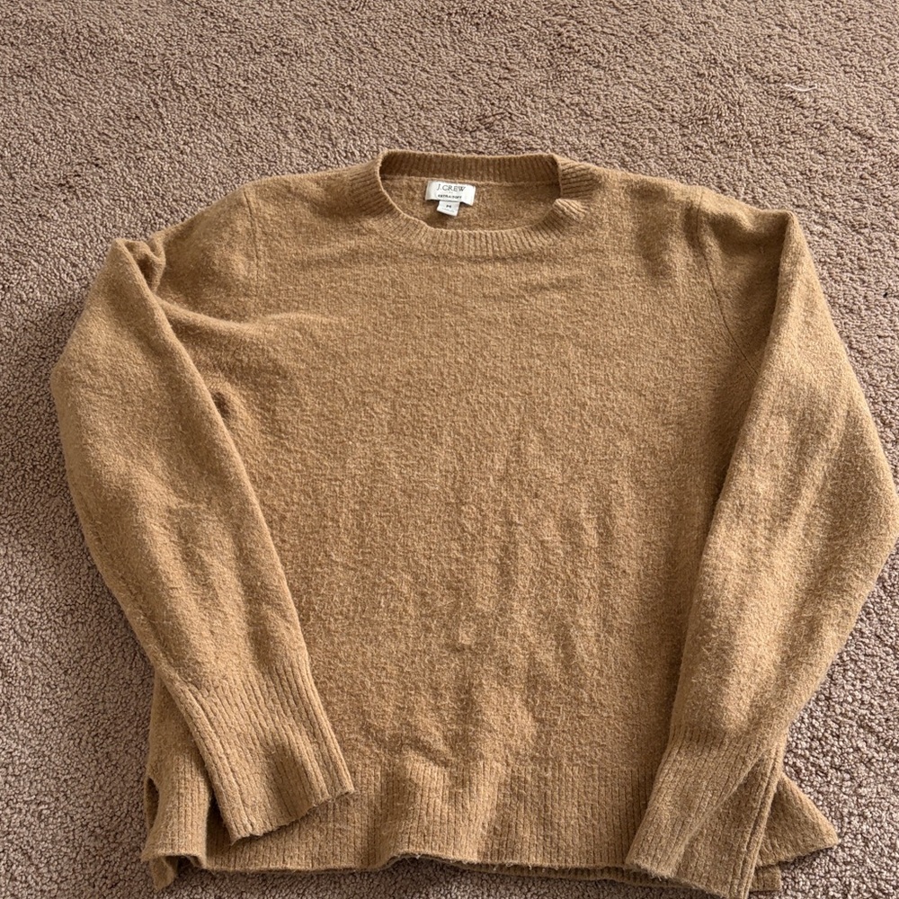 J. Crew Men’s Crewneck Sweater - Camel